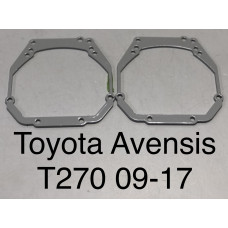 Переходные рамки Toyota Avensis T250 09-17 для 3R/5R/BILED